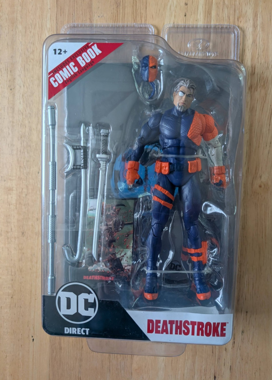 McFarlane DC Direct Deathstroke Rebirth 7&Prime; Action Figure New Sealed Fast Ship