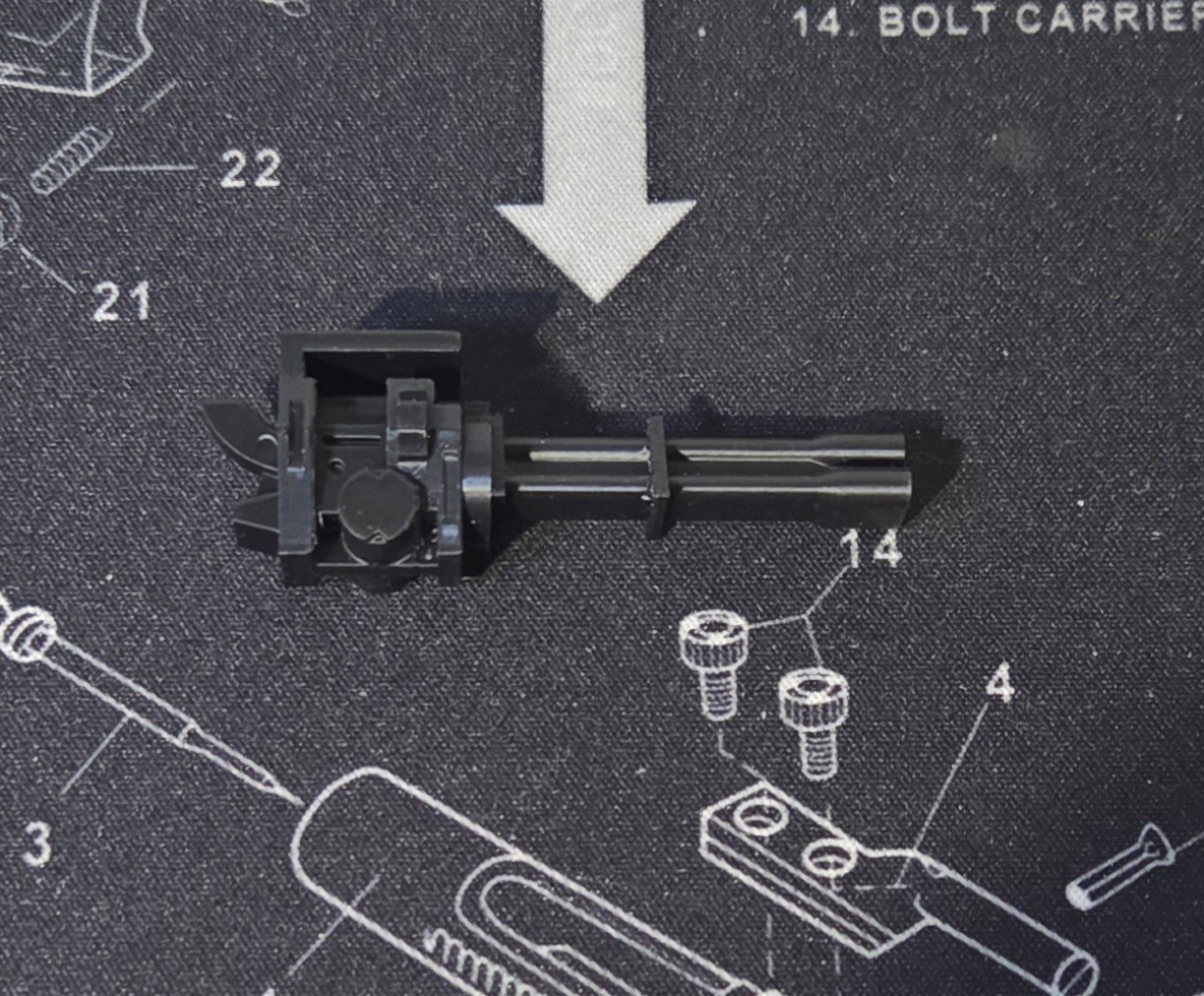 3D Printed Transformers G1 Whirl Shell Cannon Black PLA +