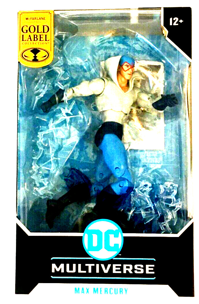 DC Multiverse Gold Label Max Mercury The Flash 7&Prime; Action Figure McFarlane NIB