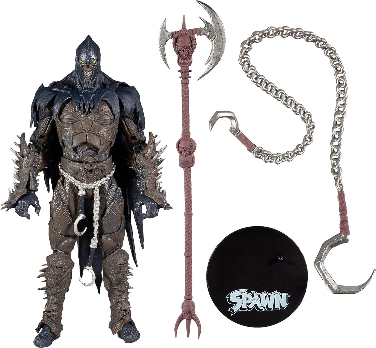 Raven Spawn 7-Inch Action Figure with Accessories – Ultra Articulated Detail
