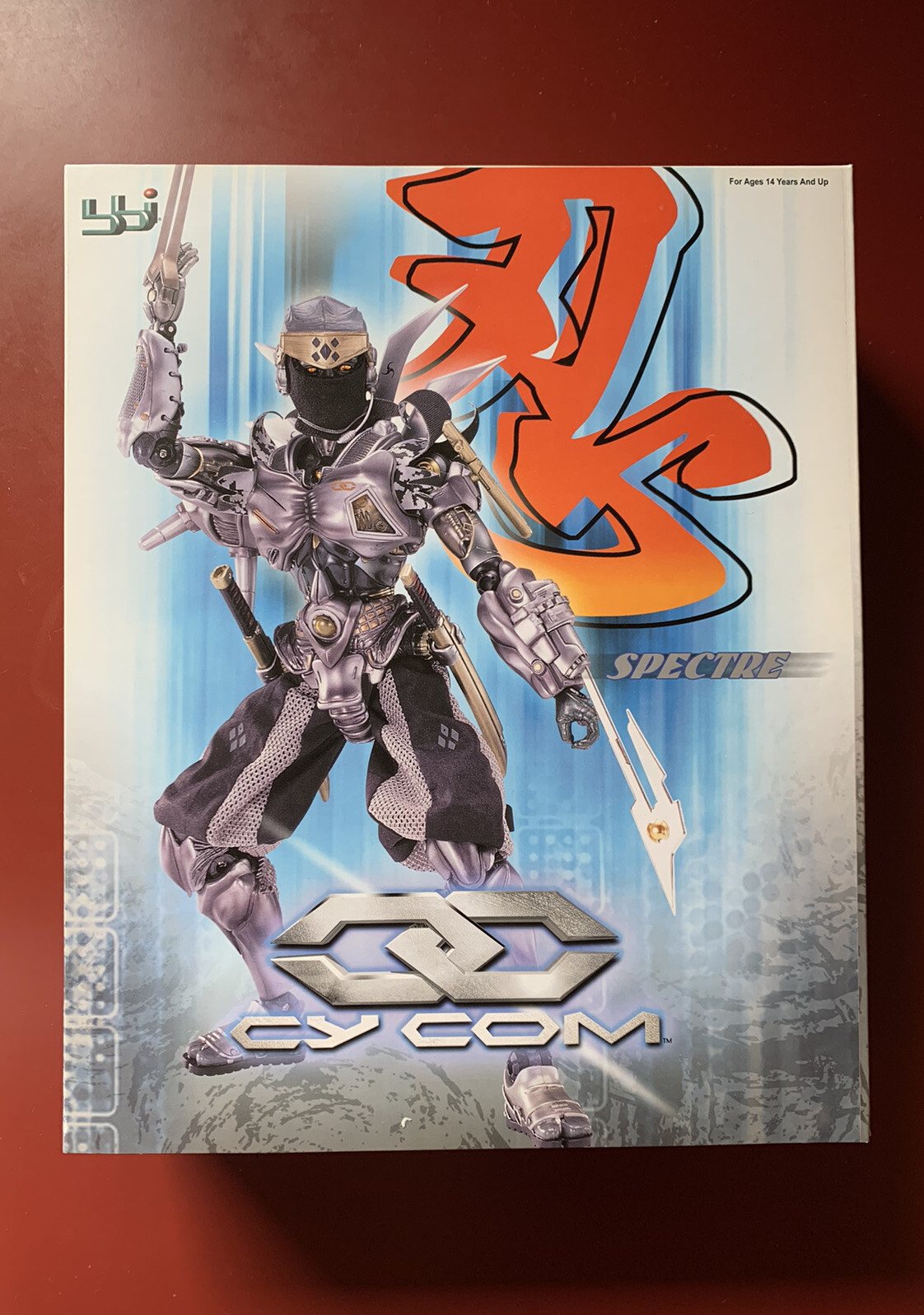 Blue Box BBi Cy Com Series – SPECTRE 1:6 Action Figure (Blue Box Toys, 2002) NIB