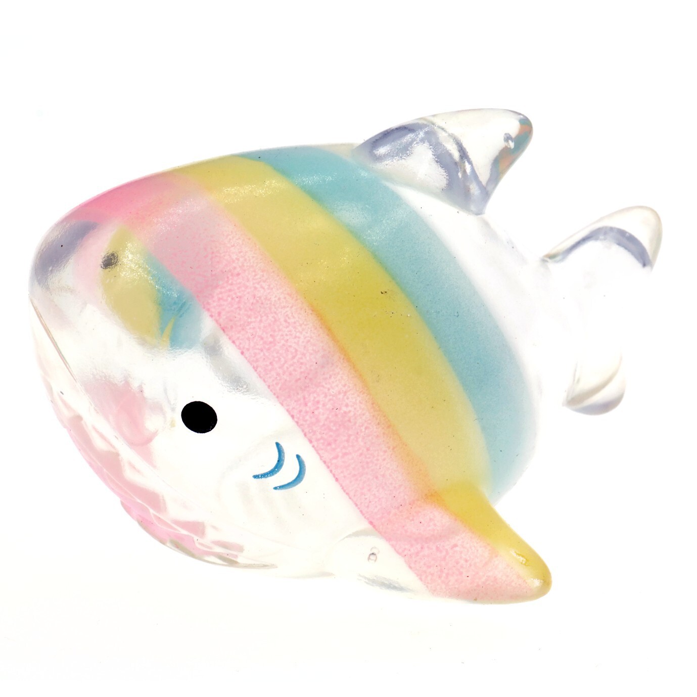 Japanese Blind Box Clear Sofubi Kawaii Shark 1 Random Soft Vinyl Art Toy