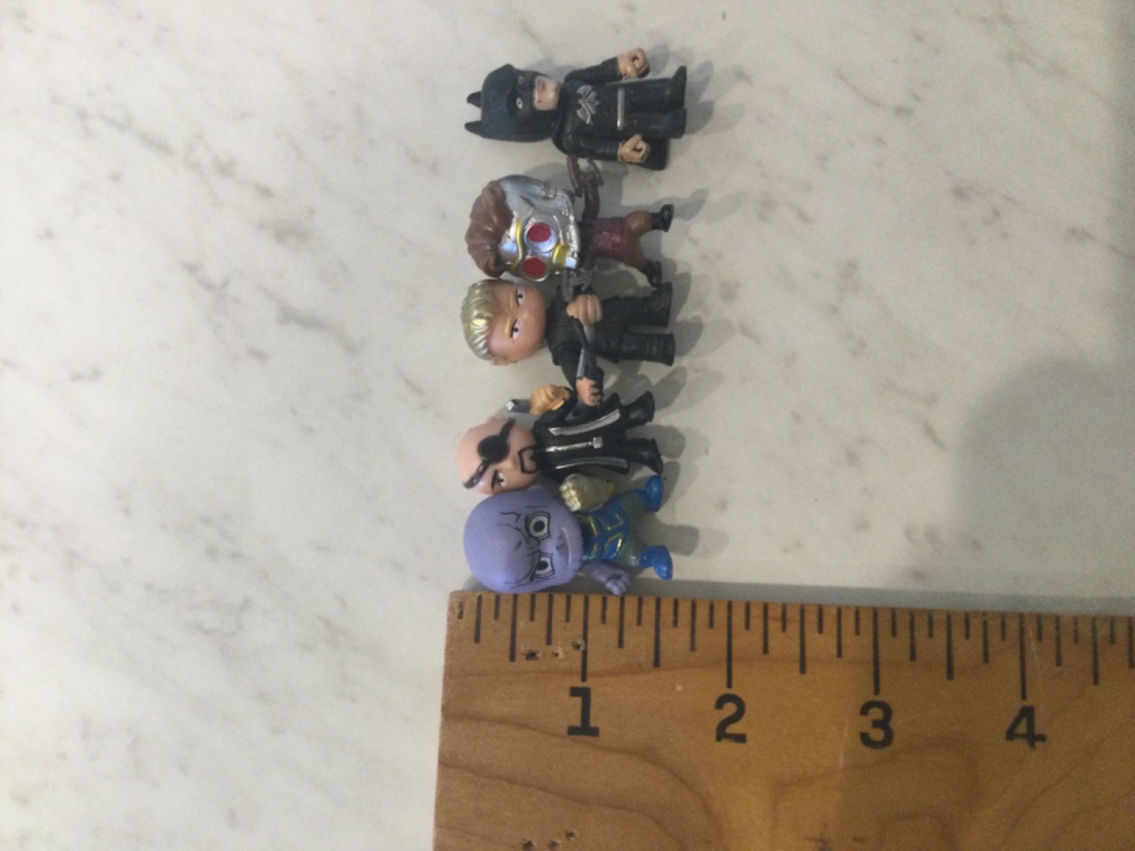 FUNKO MINI FIGURES LOT MIXED FIGURES 1.5 INCHES TALL