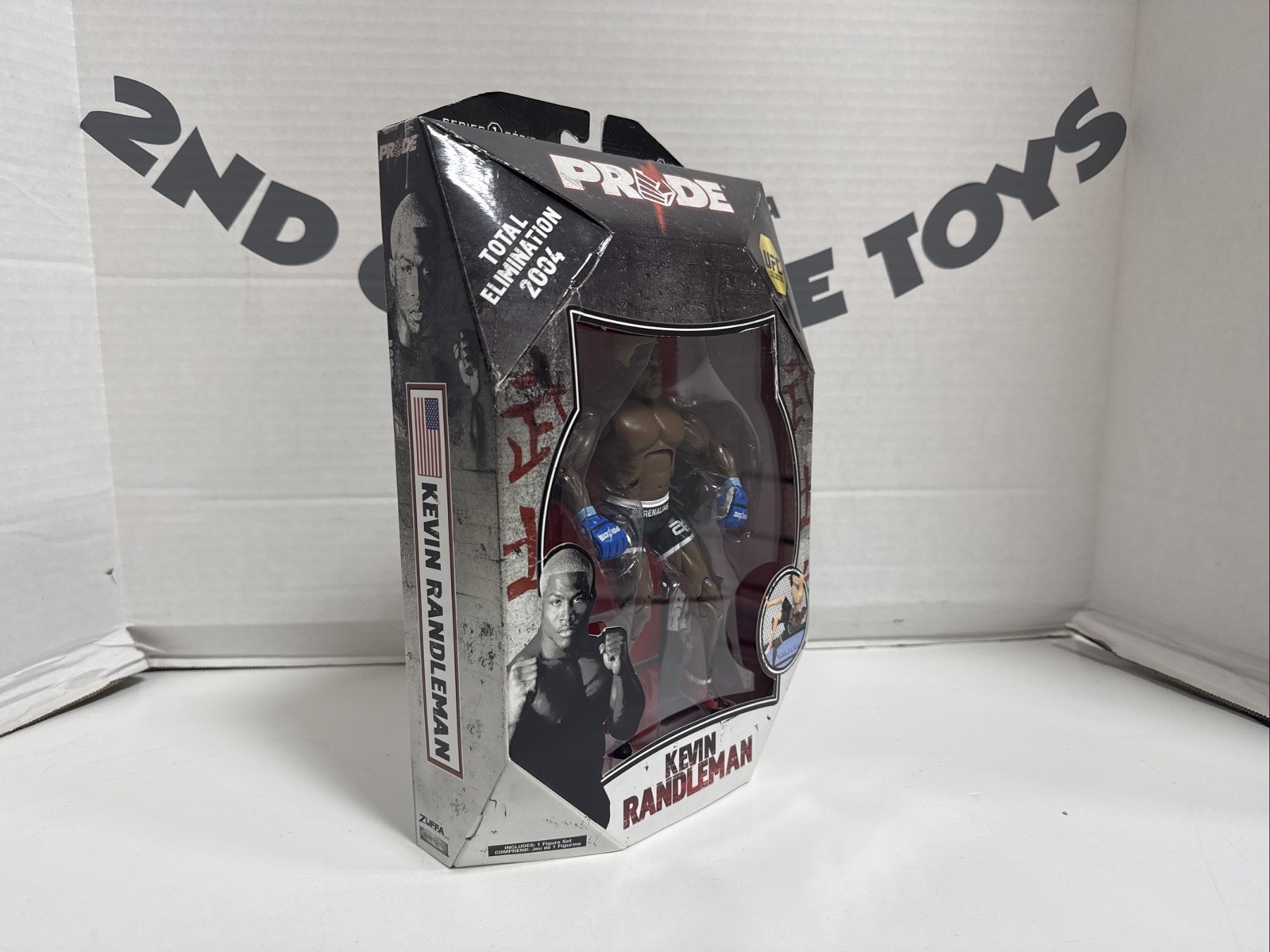 Kevin Randleman Pride Total Elimination 2004 Action Figure NEW 2009 MMA UFC