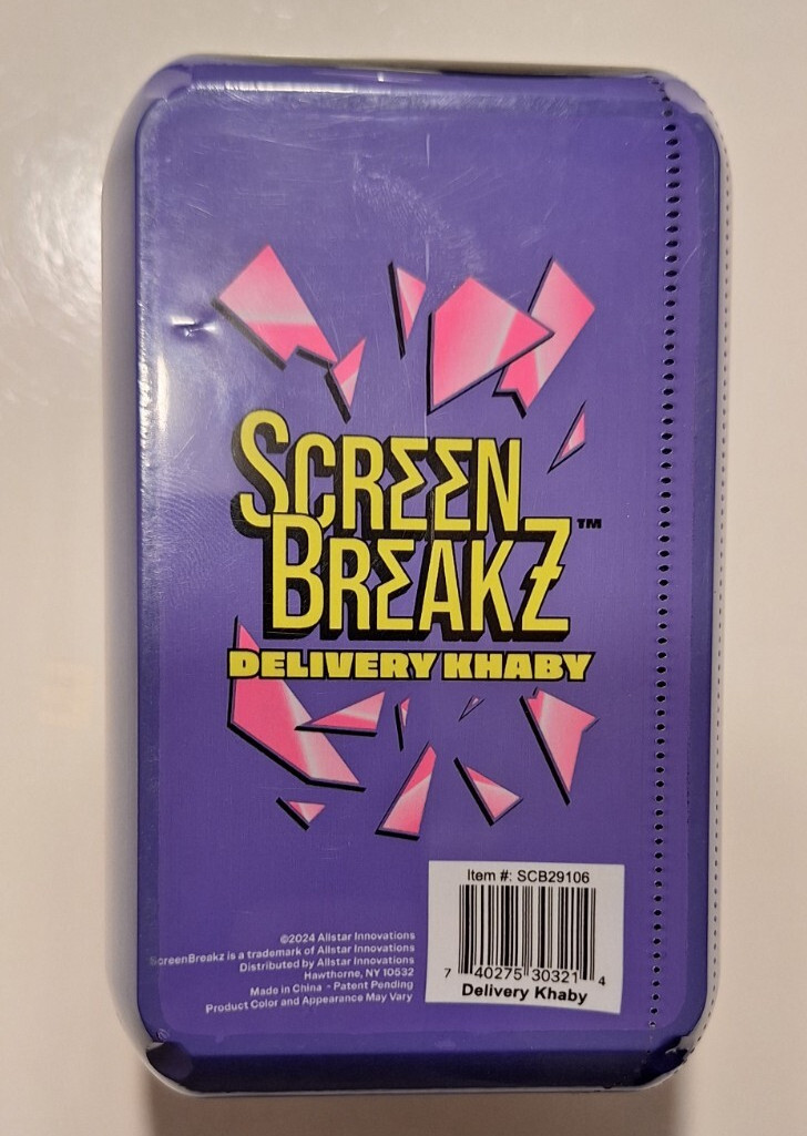 SBZ Screen Breakz « Delivery Khaby » Collectible Figurine Sealed New Free Shipping