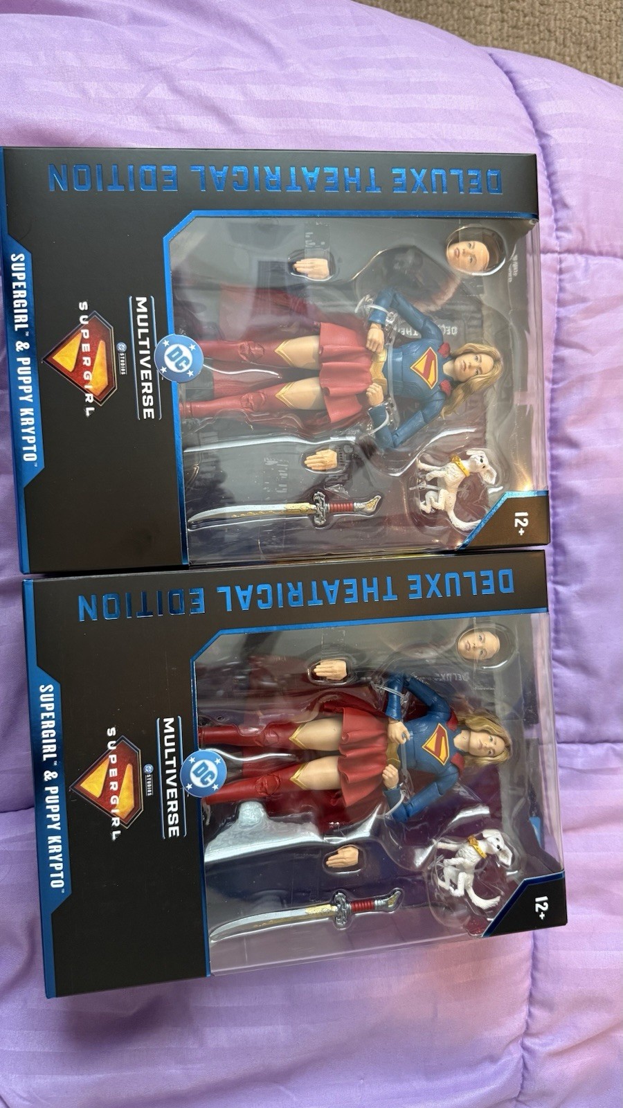 Supergirl and Baby Krypto DC Multiverse Deluxe Theatrical Edition Figure