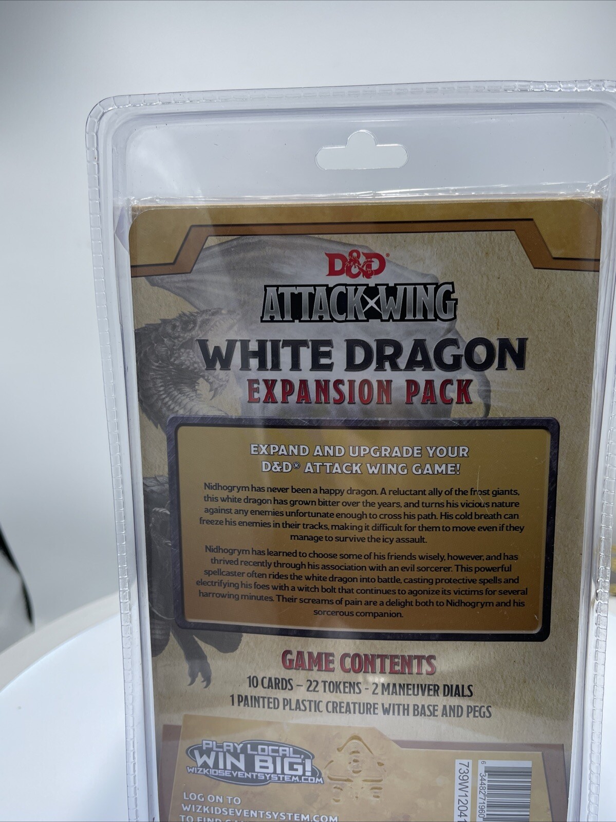 D & D Attack Wing Brass Dragon Expansion Pack Wizkids NECA 2015 DnD