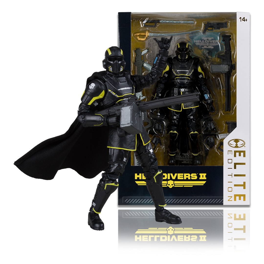 B-01 Tactical (Helldivers II) 7&Prime; Figure McFarlane Elite #10 (New) (In Stock)
