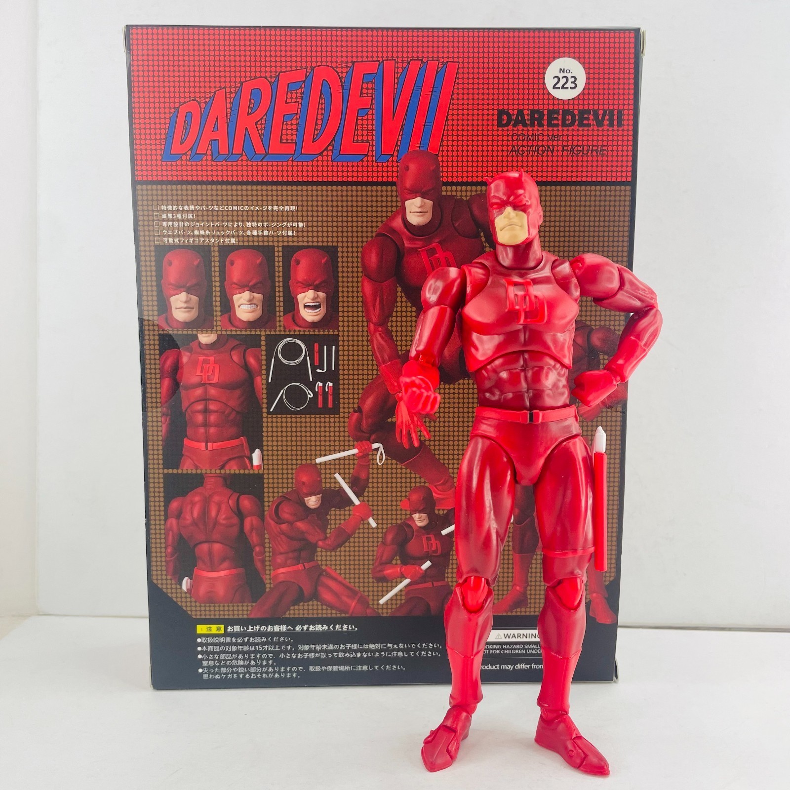 CT Toys Daredevil Comic Version w/Accessory 6&Prime; Action Figure New Box #223