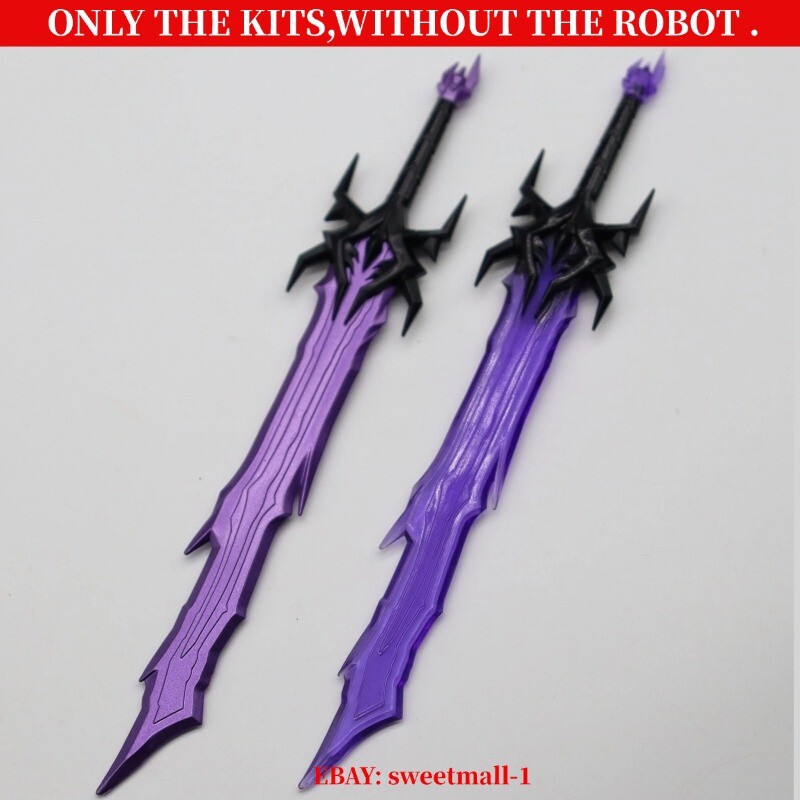 ABS injection Molded TFP Dark Star Saber 18.5cm Sword Upgrade Kit 5mm Grip