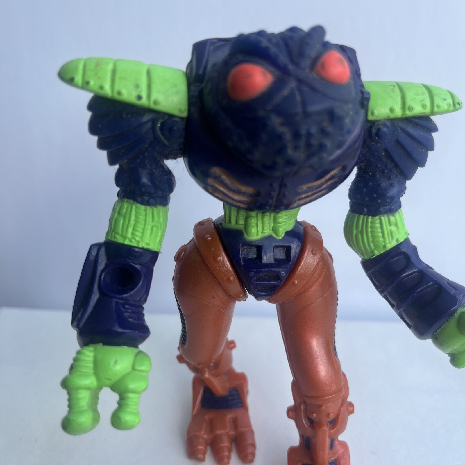 Bucky O&rsquo;Hare The Toad Wars TOADBORG 5&Prime; Action Figure w Weapon 1990 Loose Toy