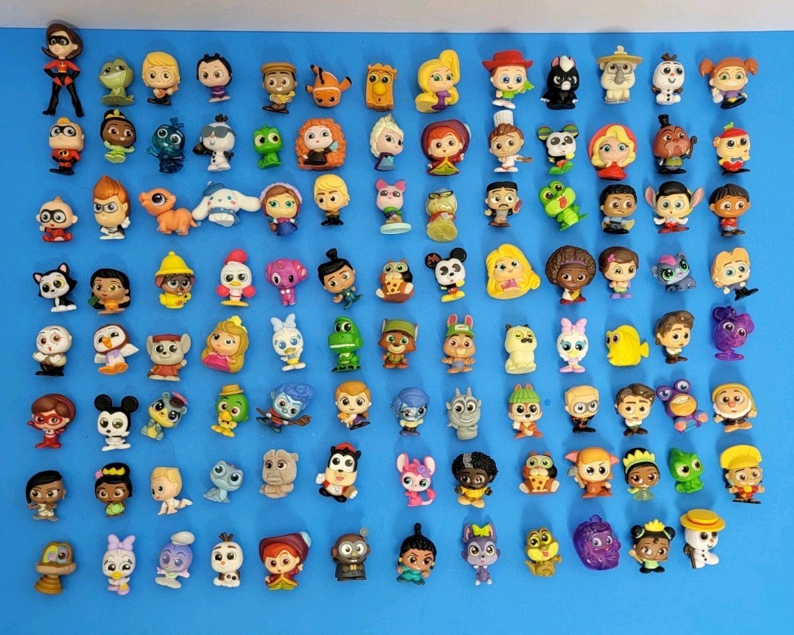 Huge Lot Of 97 Disney Doorables Collection Random Series Rares – No Duplicates