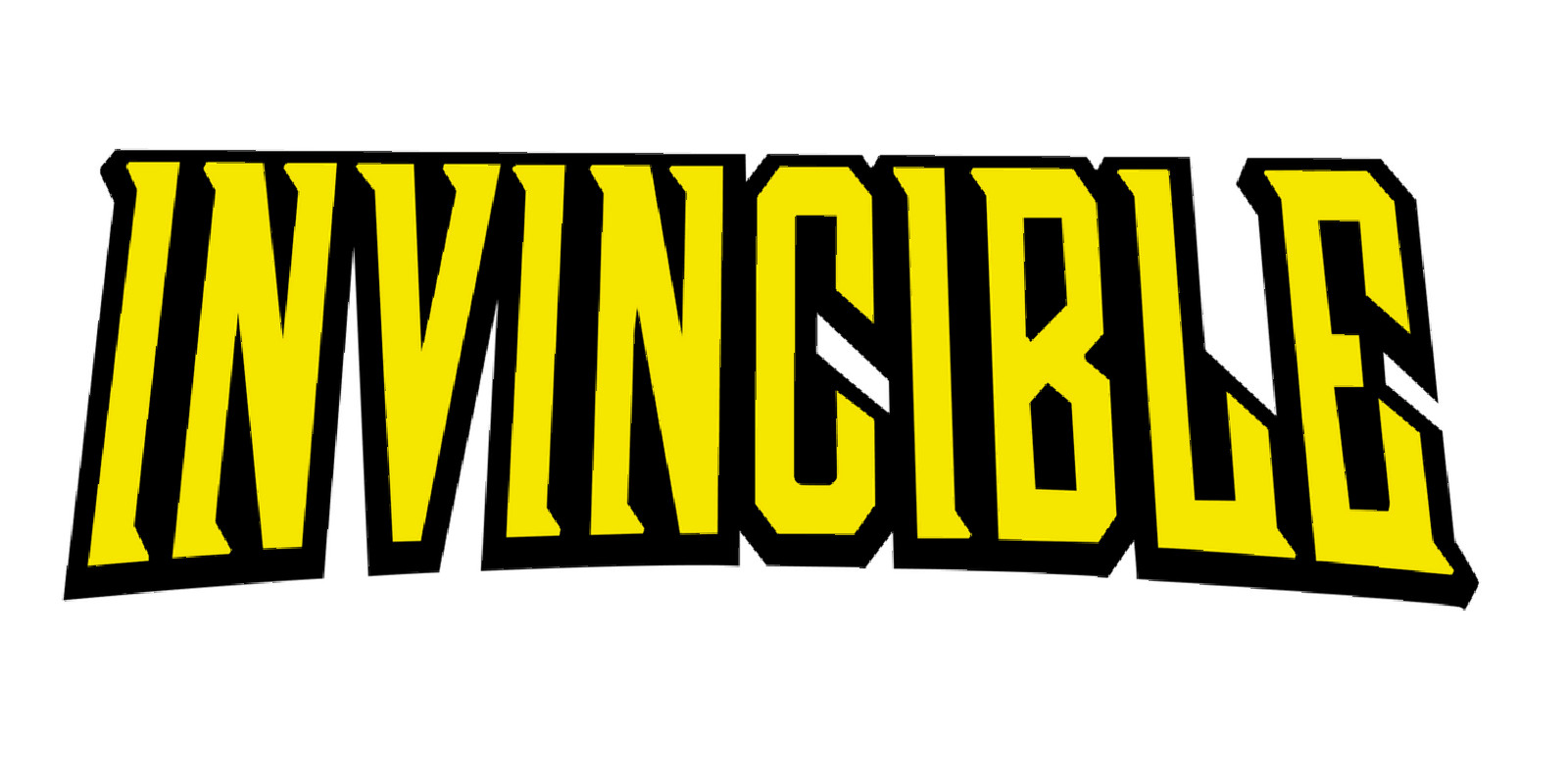 Invincible Comic Title Vinyl Decal