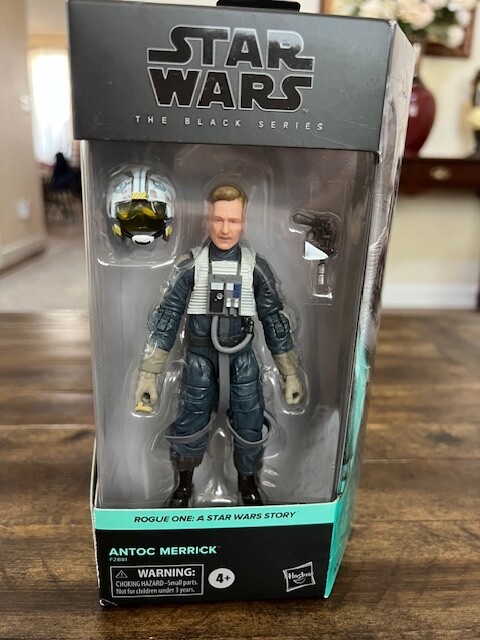 🧷 Hasbro Star Wars The Black Series Rogue One ANTOC MERRICK Action Figure 🆕