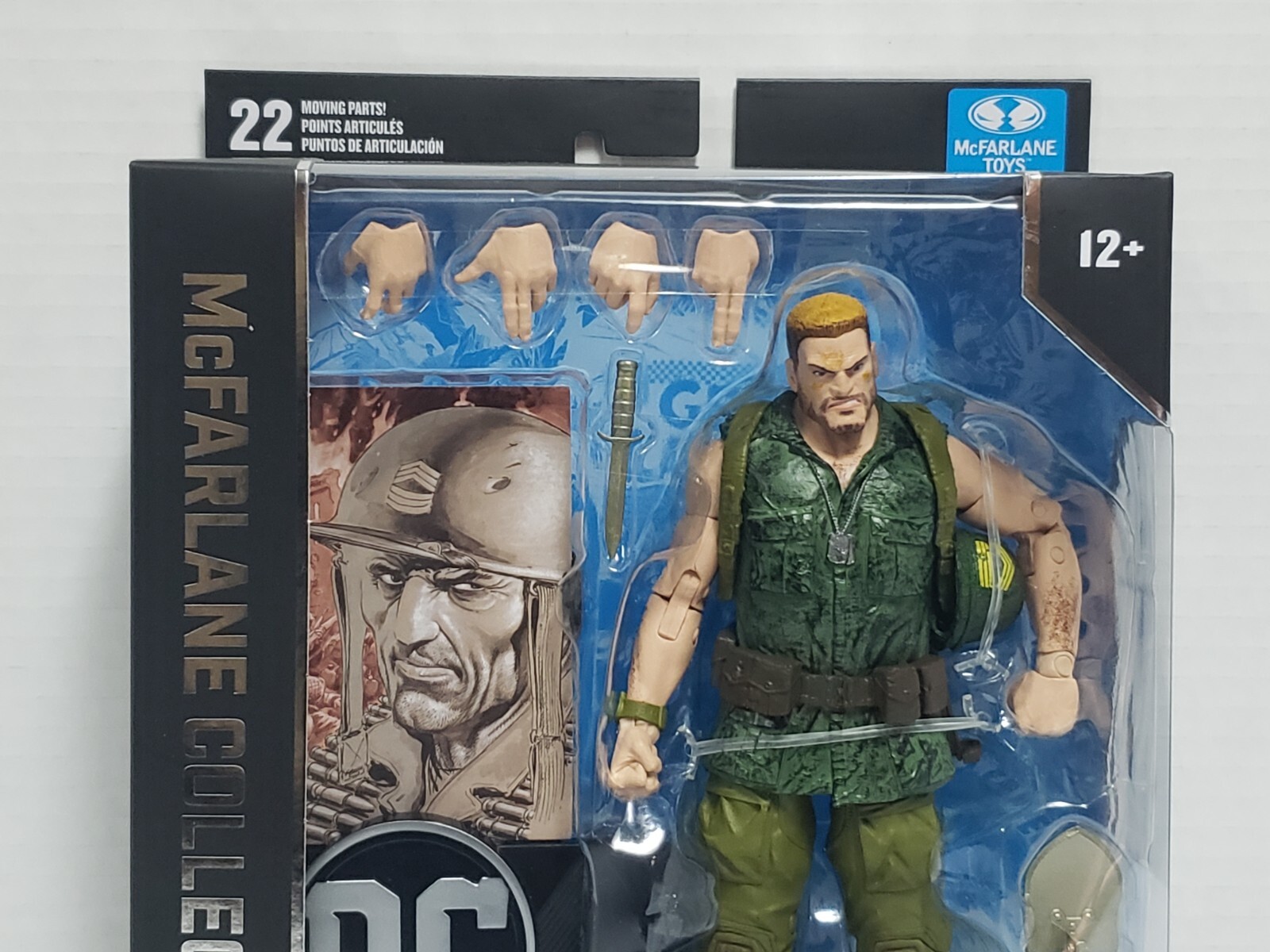 SERGEANT ROCK – McFarlane Collector Edition DC Multiverse Action Figure IN STOCK