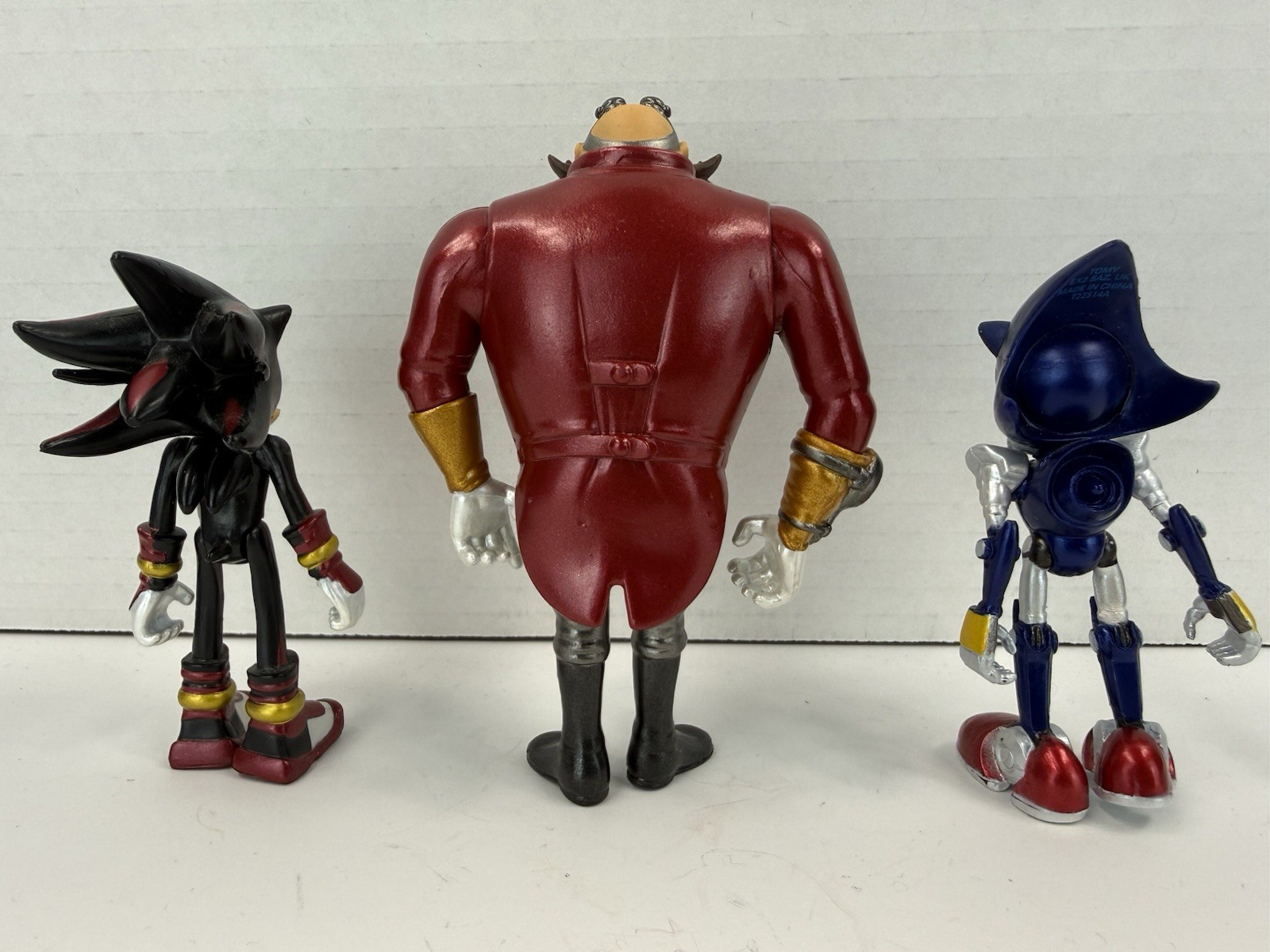 TOMY Metallic Shadow, Dr. Eggman, and Metal Sonic Figures!
