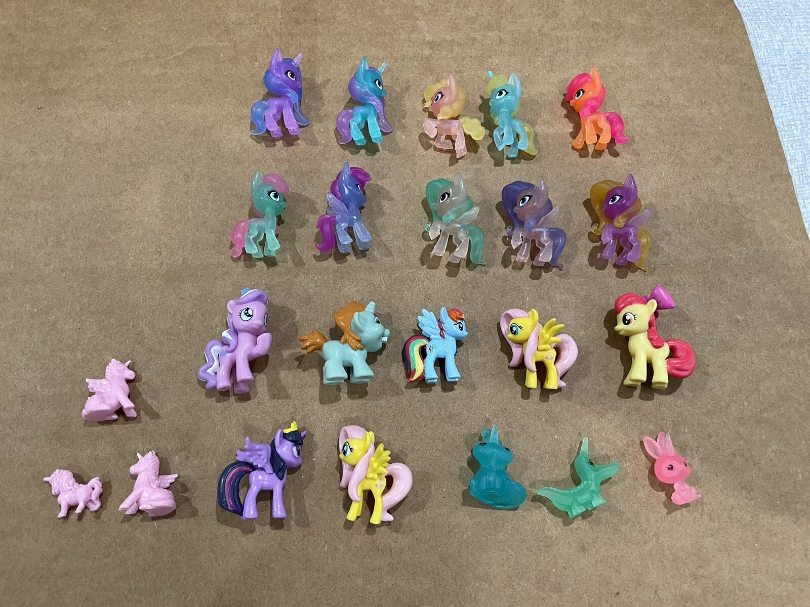 Big Lot My Little Pony Movie Snow Party Advent Countdown, Pegasus Unicorn other