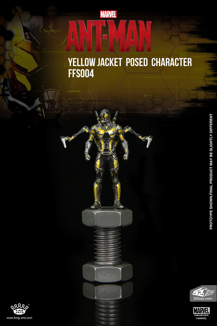 Marvel Mini Ant-Man Yellow Jacket Collection Model Toys Figure Statue Gift Boxed