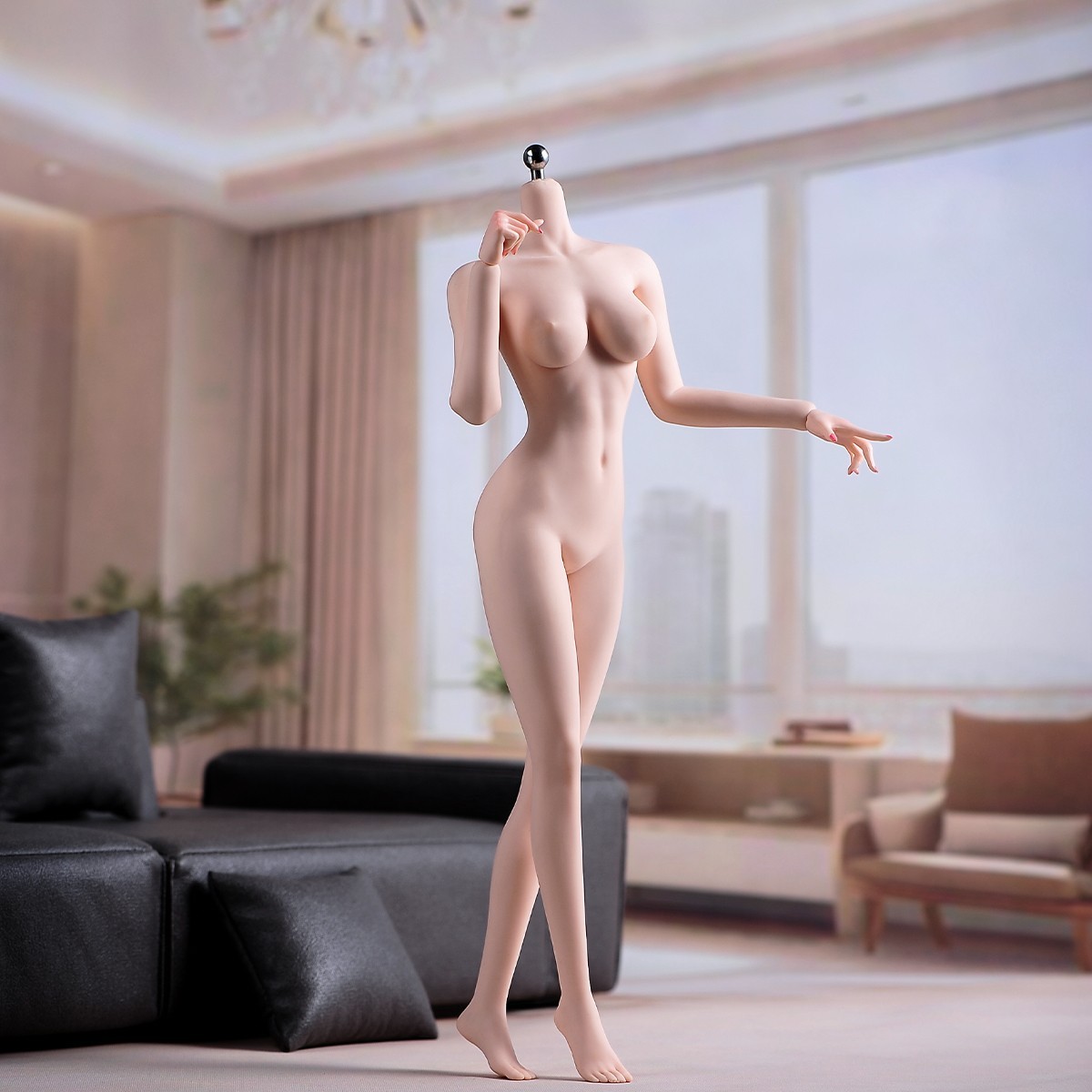 ANT T303B 1/6 Pale Medium Breast Super Flexible 12inch Female Action Figure Body