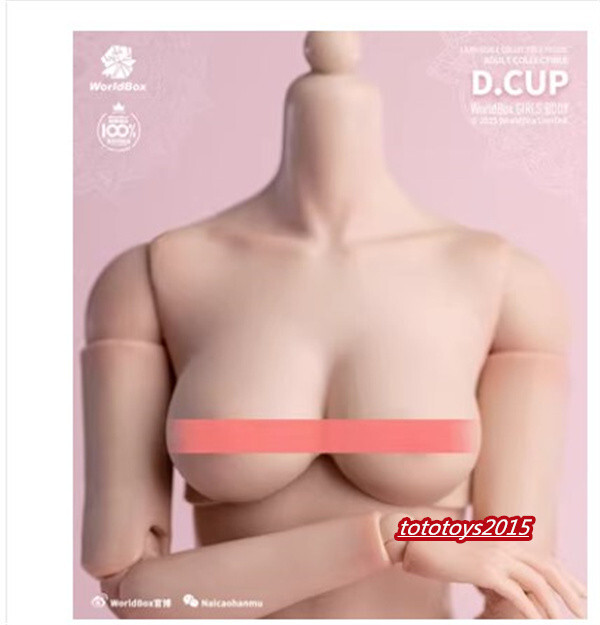 Worldbox 1:6 D cup Pale Breast Kits Cover Model Fit 12 » Female PH TBL Figure