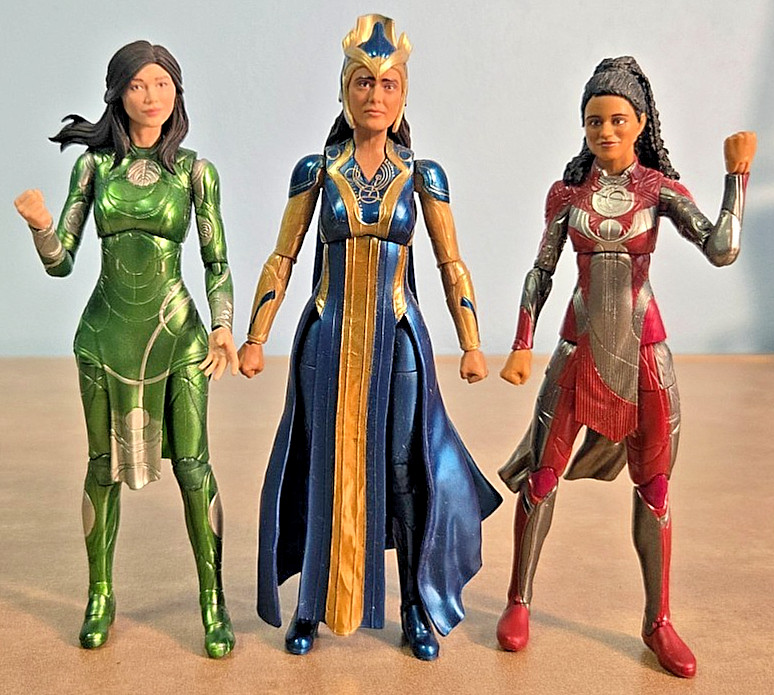 3 Lot AJAK, SERSI, MAKKARI Marvel Legends Series The Eternals 6&Prime; Female Figures