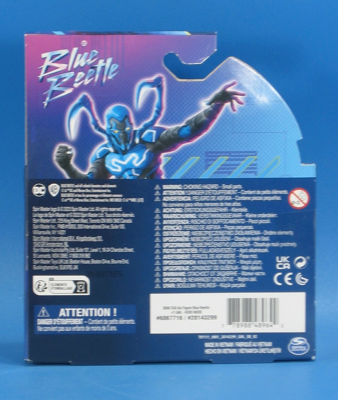 DC Blue Beetle Hero-Mode 3.75&Prime; Action Figure Comic Movie 2023 MIB Spin Master