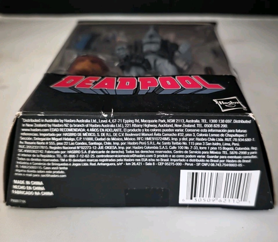 Marvel Legends DEADPOOL Gray X Force version NO Sasquatch BAF 2017 Hasbro