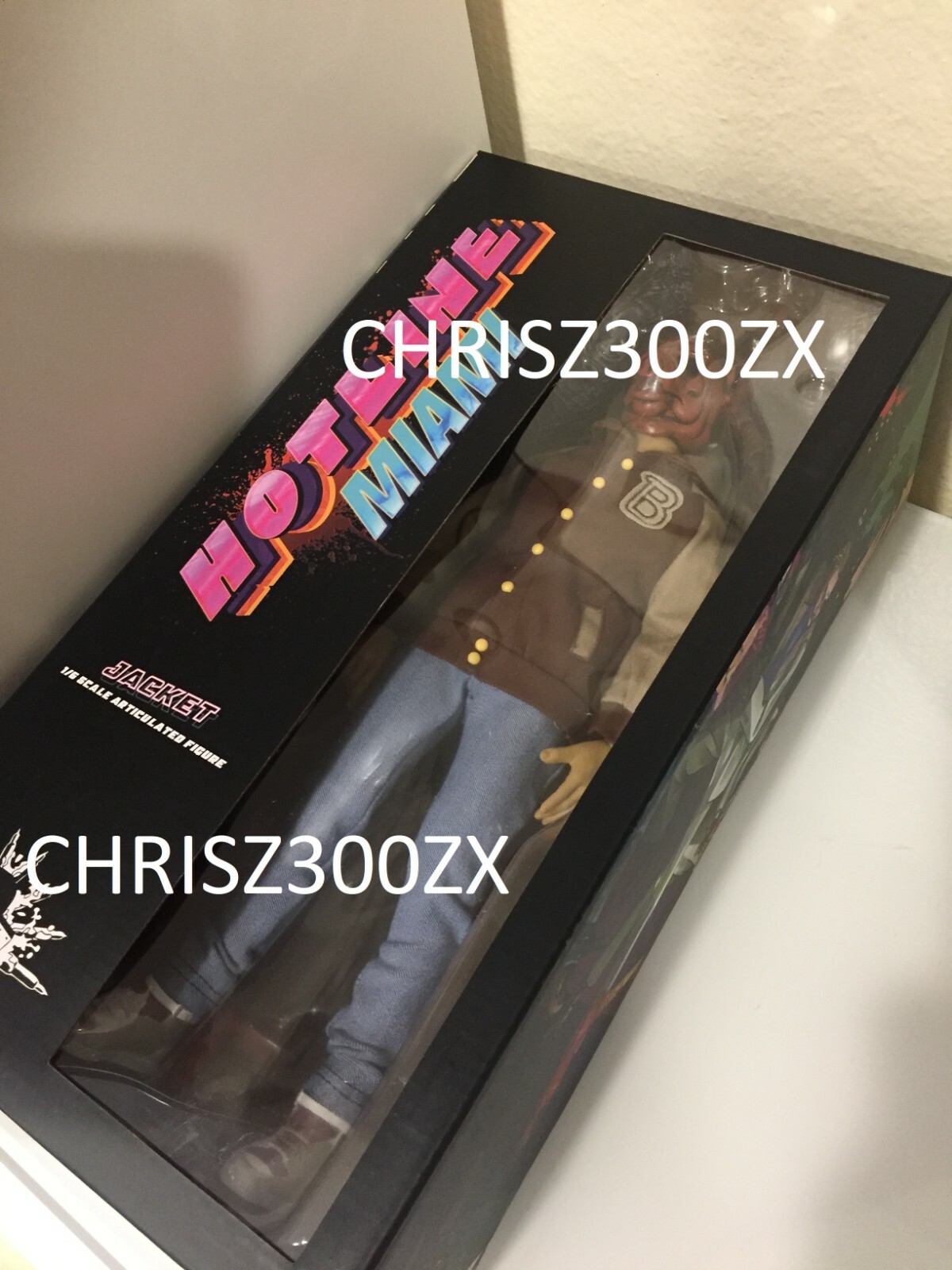 Hotline Miami Jacket Figure Statue Limited Run Biker Tony Richard Aubrey Masks