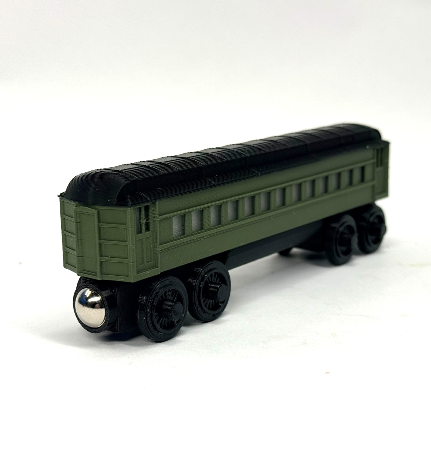 Wooden Railway Pullman Train Collection Custom Made for Thomas Train & Others