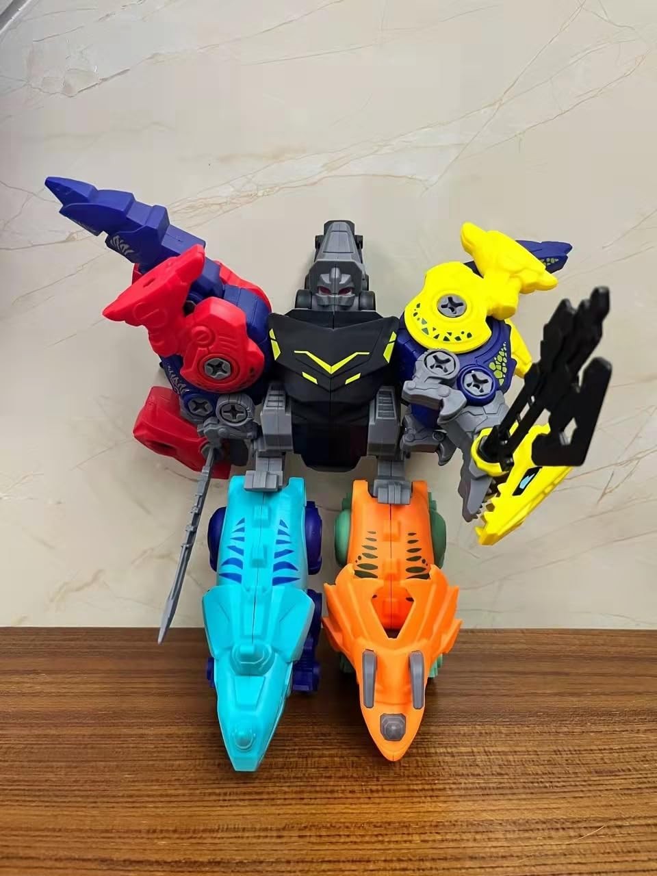 Dinosaur Transform Robot 5 in 1 Take Apart Toys Set for boy Kid Age 3 4 5 6 7…
