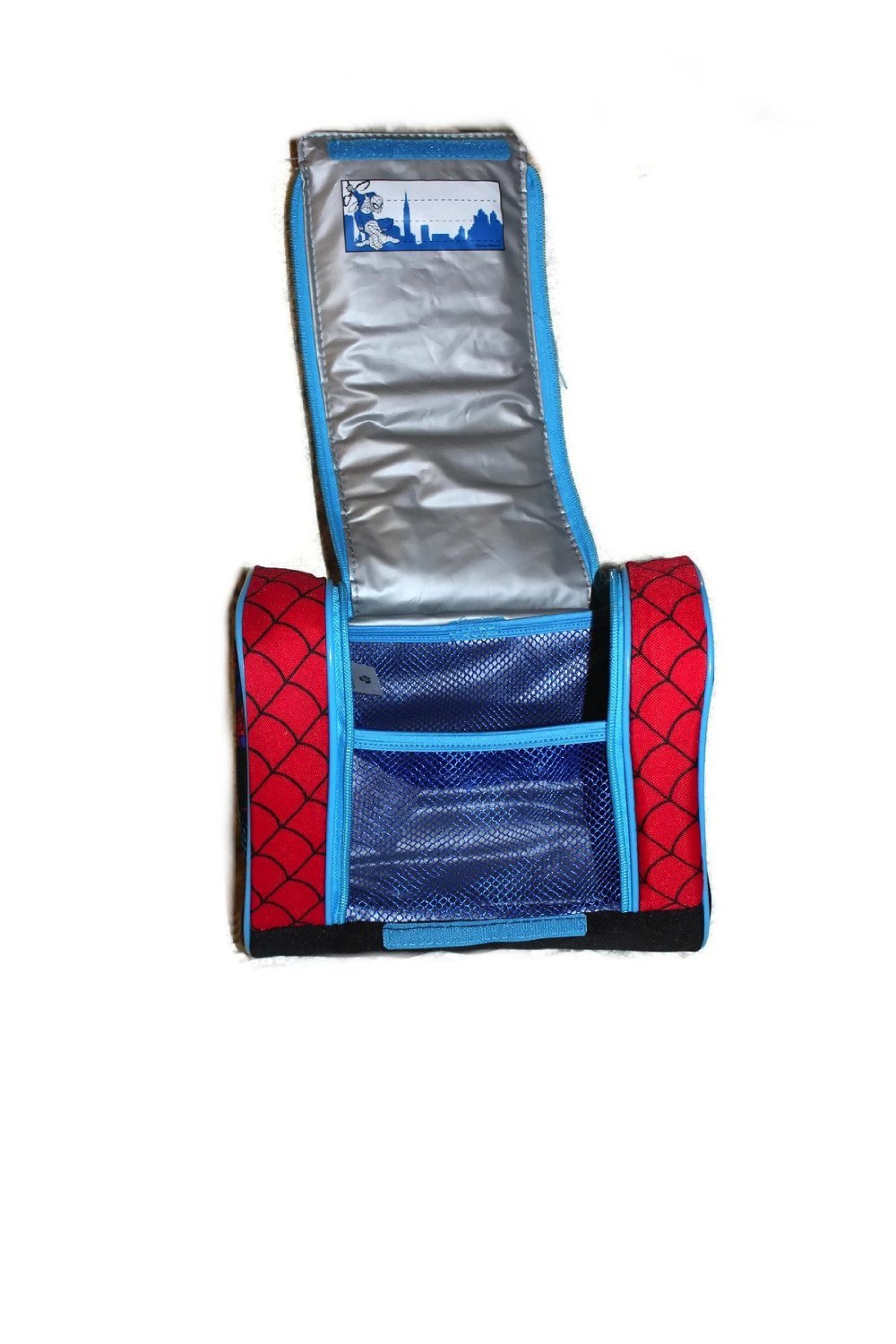 Disney Store Back to School Spiderman Lunch Box Tote School Bag New