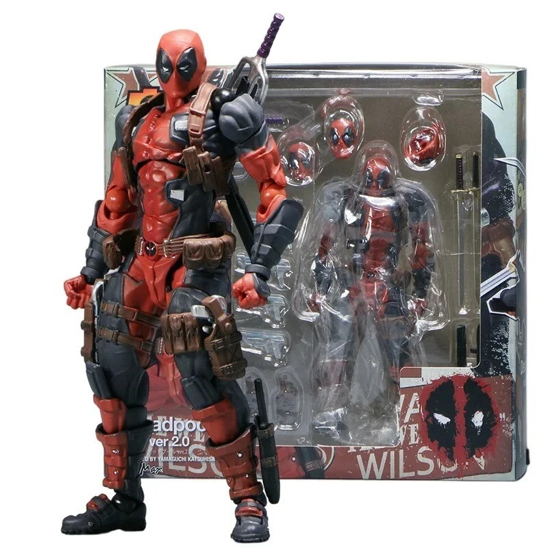 Deadpool 2.0 Action Figure 5.5&Prime; Model w/Accessories Amazing Yamaguchi Toys Gift