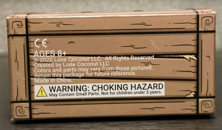 New Lone Coconut Plunderlings Crystal Hatchling Figure Crate