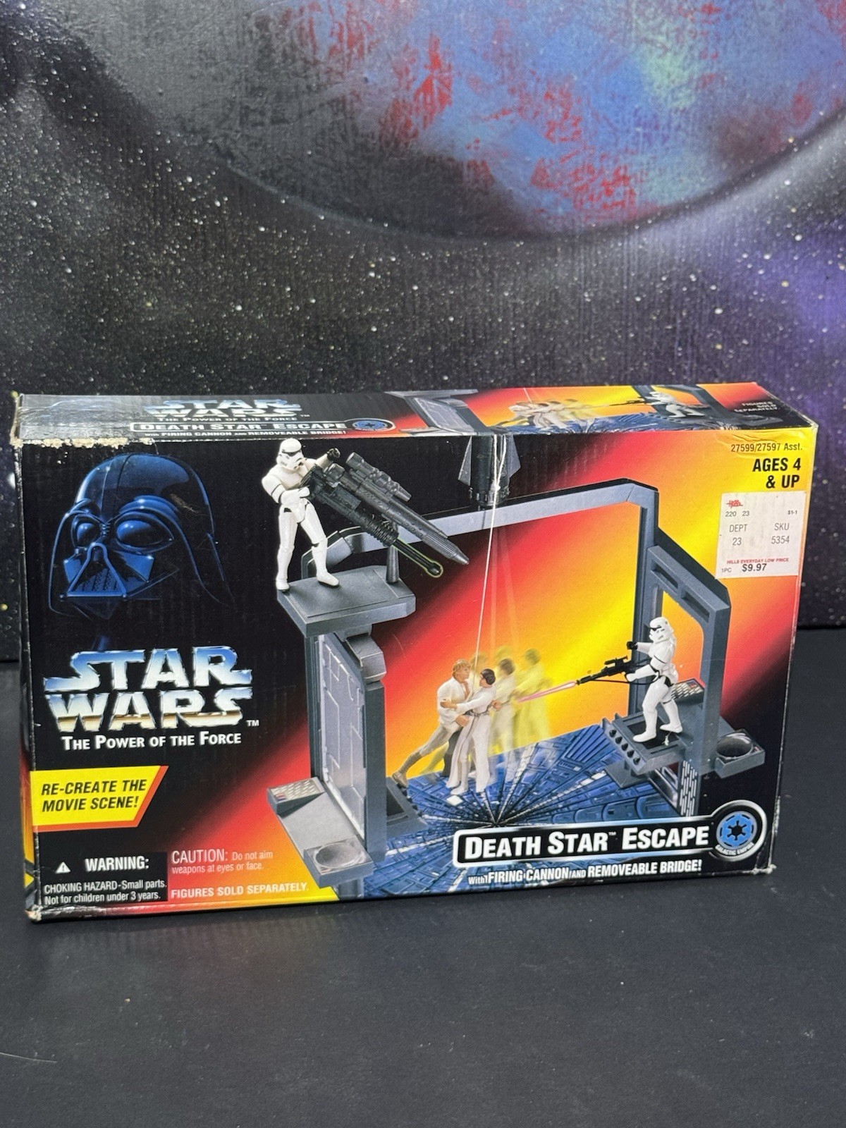 Kenner Star Wars Power Of the Force Death Star Escape Playset NIB