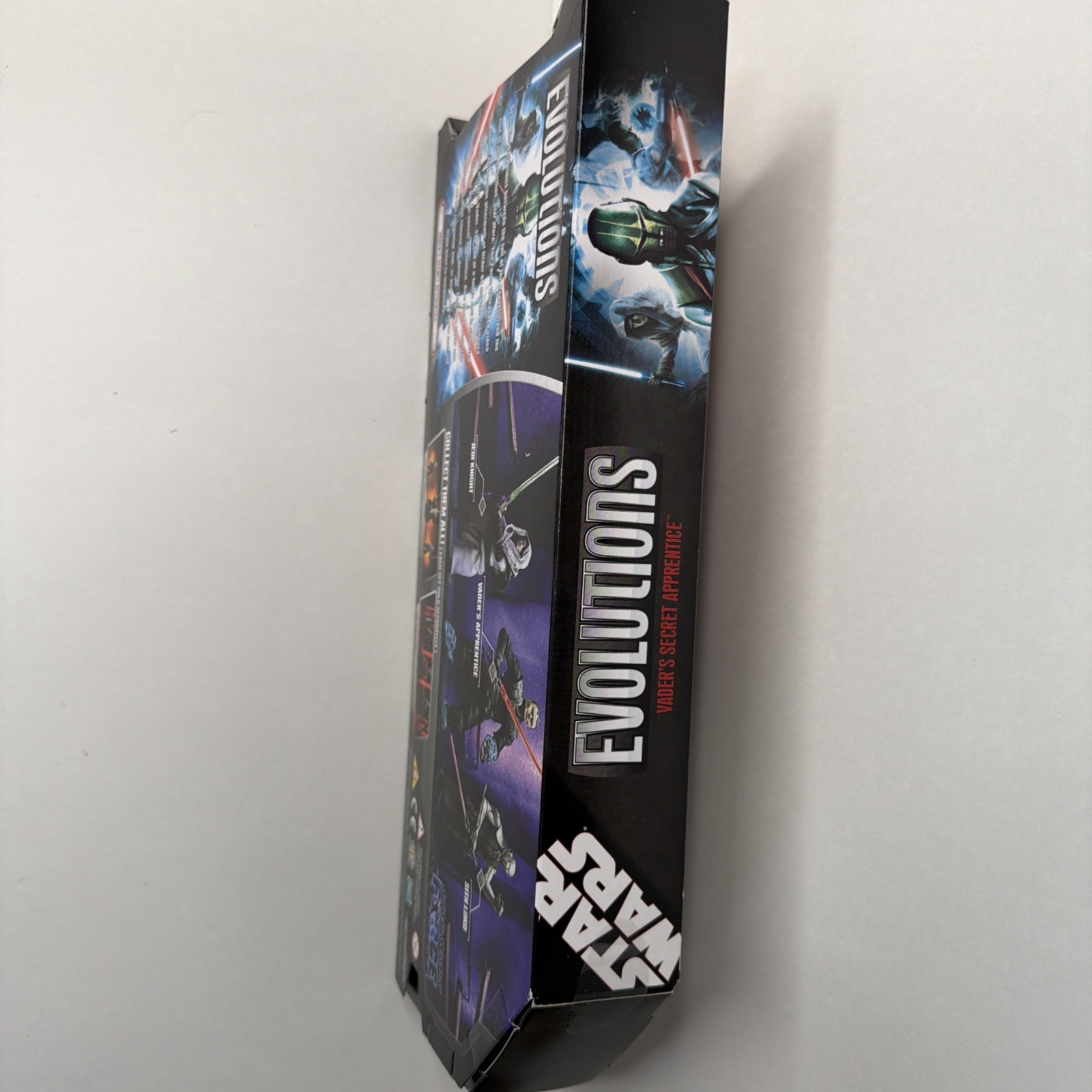 Star Wars Evolutions Vader&rsquo;s Secret Apprentice Action Figure 3Pk 2008 Hasbro
