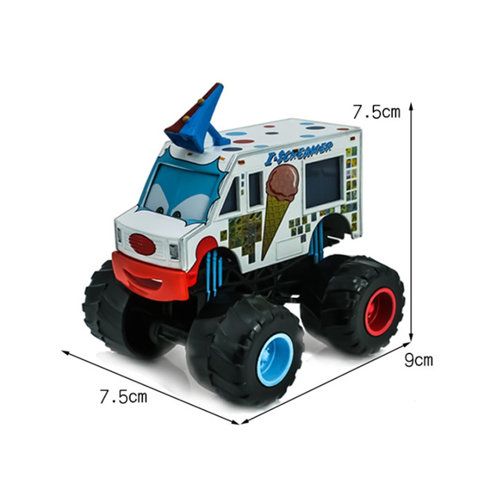 Cars Monster Truck Mater & McQueen Series Metal Toy Car 1:55 Loose Kids Vehicle~
