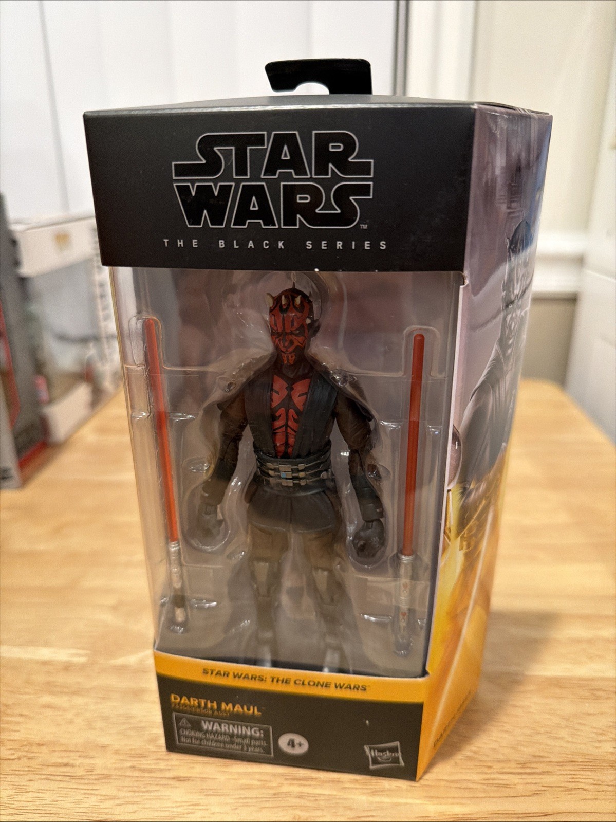 Star Wars Black Series 6” DARTH MAUL CW #11 from The Clone Wars Shadow Lord NEW