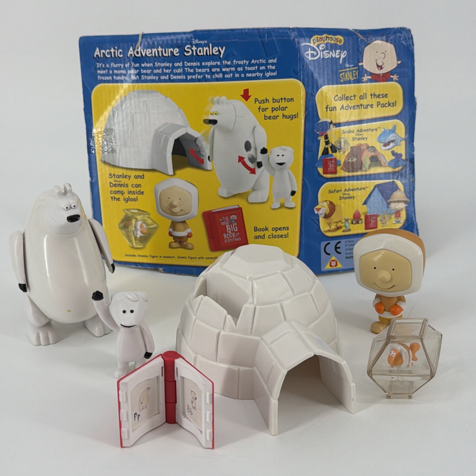 Playhouse Disney Stanley Arctic Adventure Playset Playskool Full Set Vintage Y2K