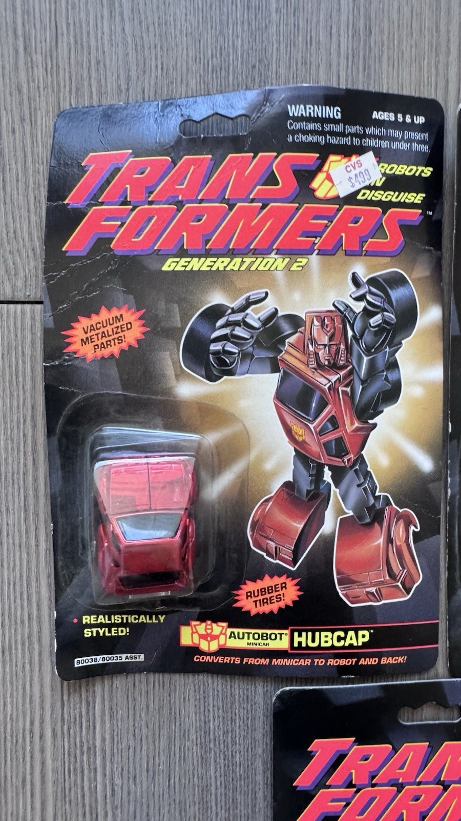 Hasbro Transformers Generation 2 Autobot Hubcap Bumblebee Beachcomber Action Fi…
