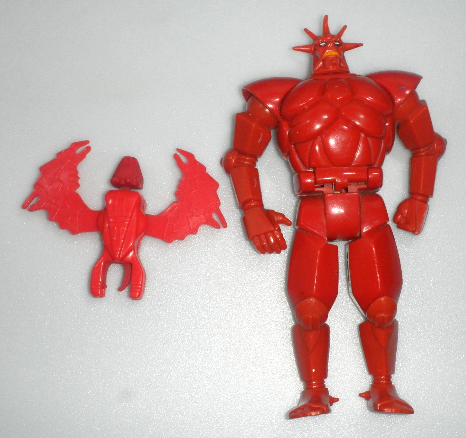 100% Complete Mon Star Sky-Shadow 1987 SilverHawks Vintage 5&Prime; Action Figure Lot