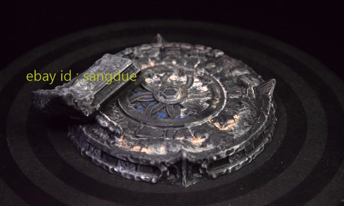Customized Painted Base Ruins Platform For 6-7 » Action Figure W10.5cm