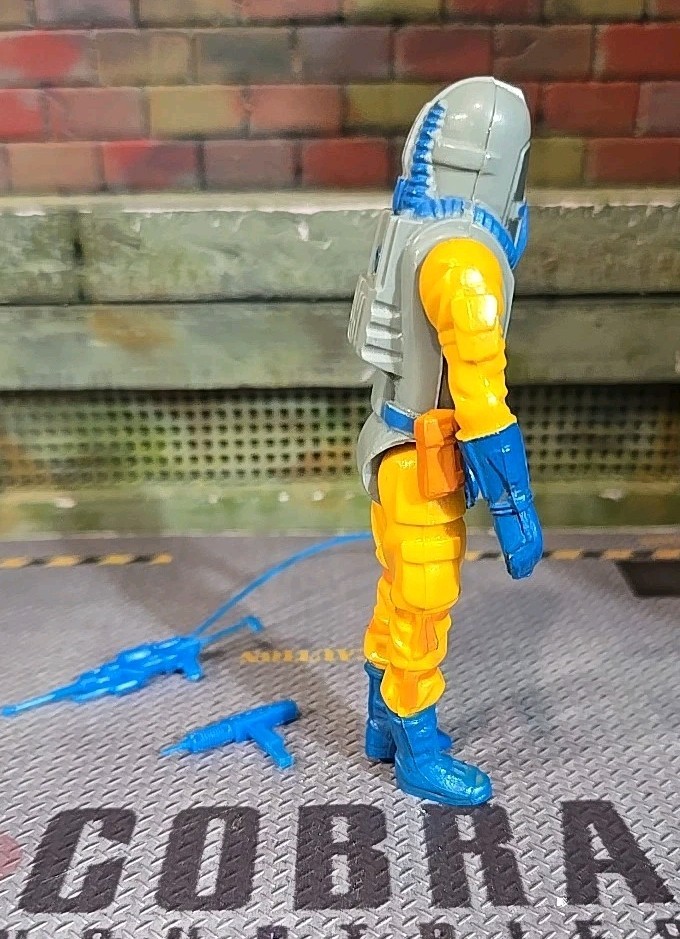 GI JOE ~ SPACE FORCE PATROLLER ~ Action Man Q FORCE ~100% Complt Palitoy