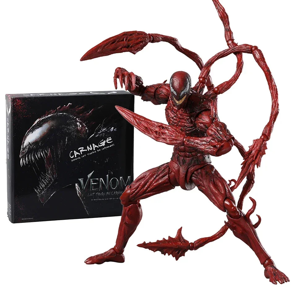 S.H.Figuarts Carnage 8in Action Figure Venom: Let There Be Carnage Chinese Ver.