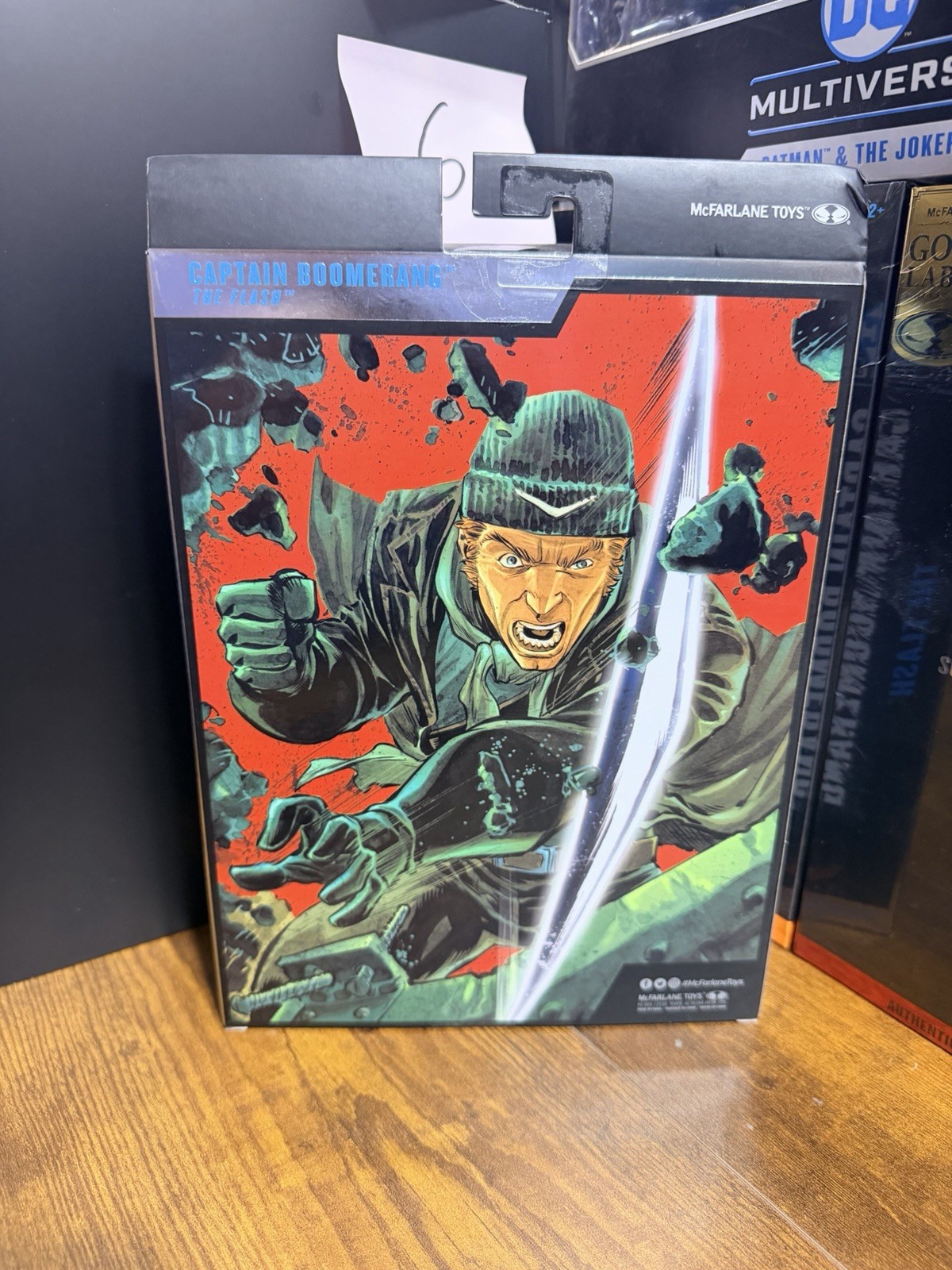 McFarlane DC Multiverse The Flash Captain Boomerang Platinum Action Figure