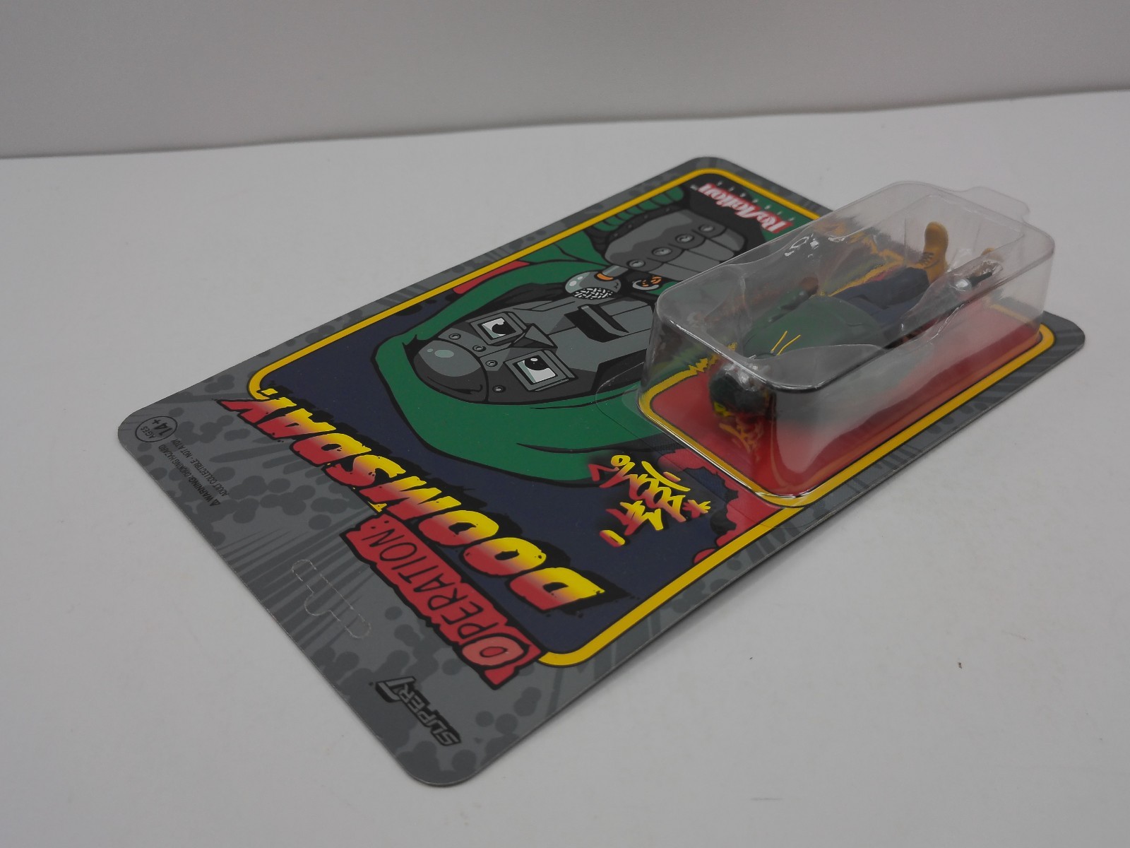 SUPER7 MUSIC MF DOOM OPERATION DOOMSDAY ACTION FIGURE REACTION NEW