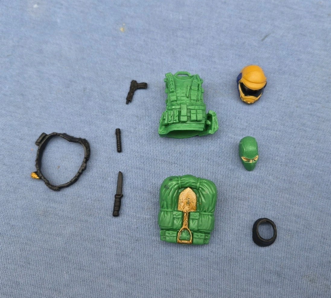 G.I. Joe 2014 Con Steel Brigade Commander Accessories Zombie Initiative Custom
