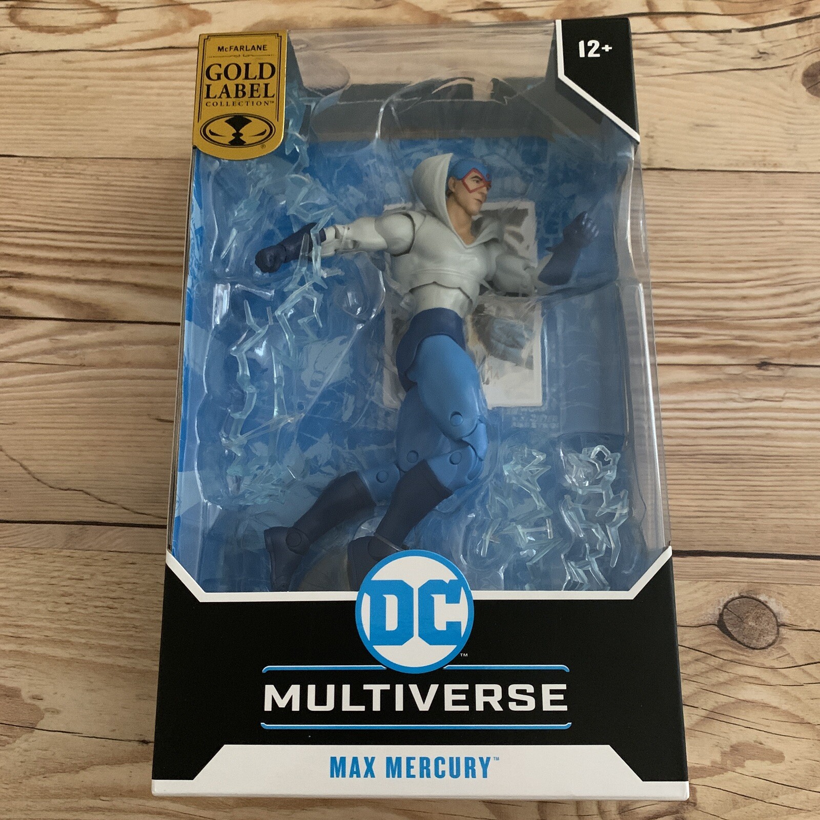 DC Multiverse Max Mercury (The Flash) Gold Label 7” Action Figure McFarlane Toys