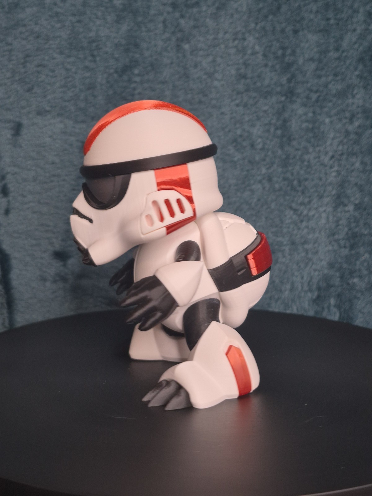 Clone Trooper Koopa 3D Printed Figure Star Wars Mario Mashup 4.5in Toy