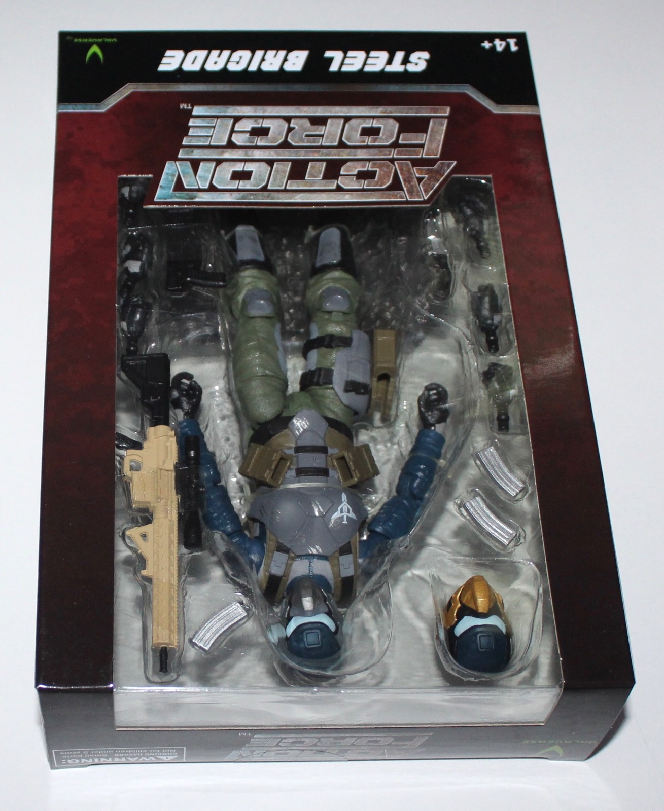 STEEL BRIGADE Female Action Figure VALAVERSE ACTION FORCE 03-04 6&Prime; Scale 1/12