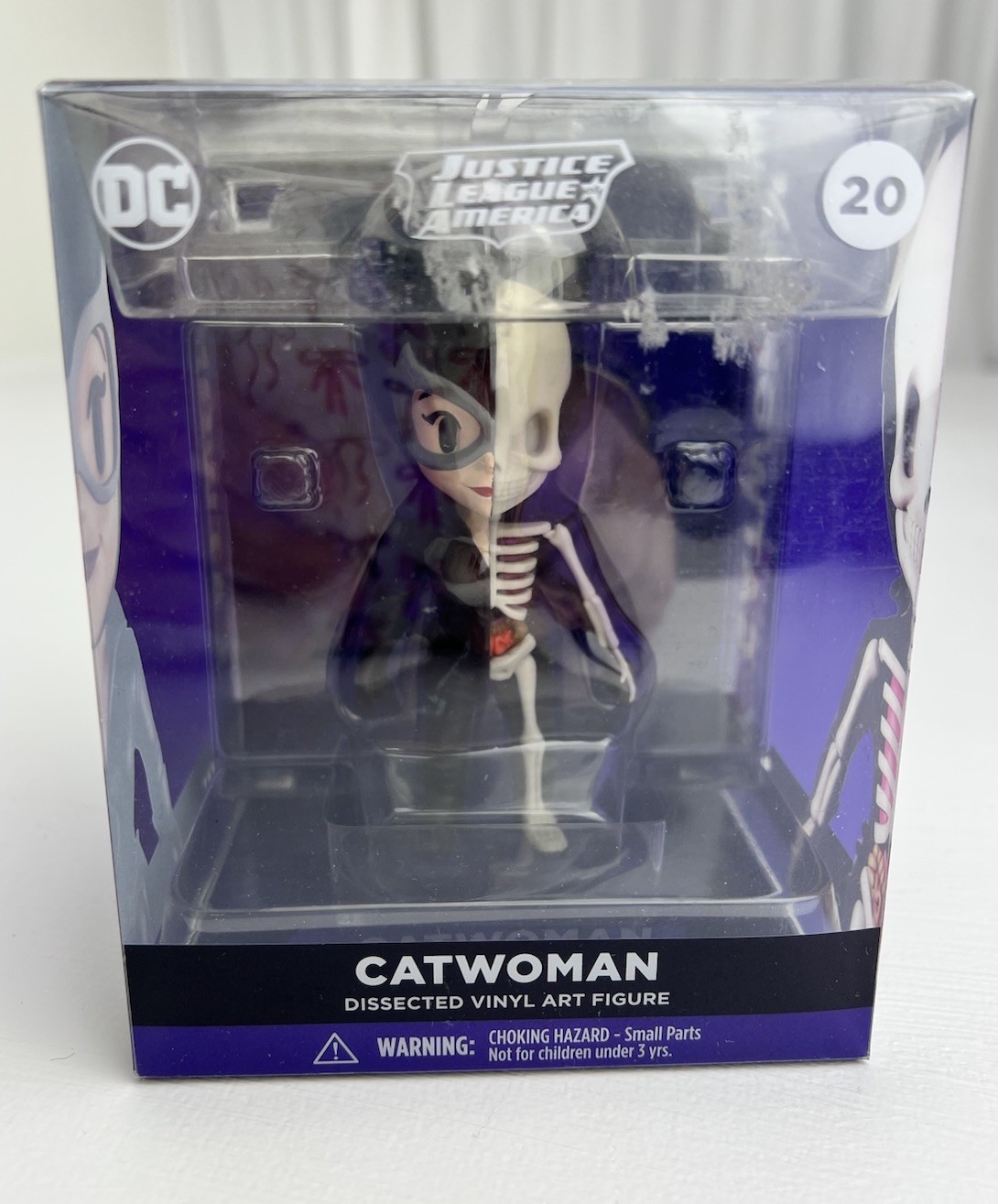 New DC Comics Justice League America Catwoman Dissected Vinyl Art Figure XXRAY